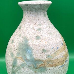 Handcrafted Mashiko? Style Japanese Pottery Flower Bud Vase 5" Home Décor VTG